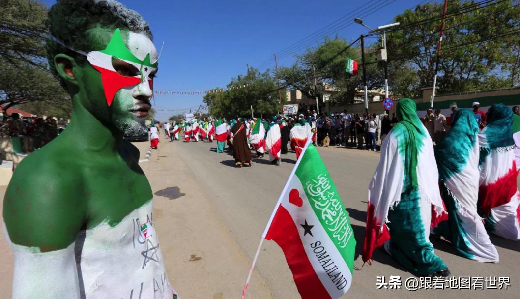 索马里被分为哪些国家,索马里是哪两个国家
