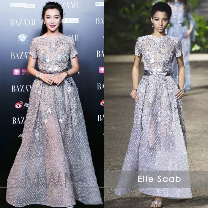 女明星穿eliesaab高定,eliesaab高定给明星穿收费吗