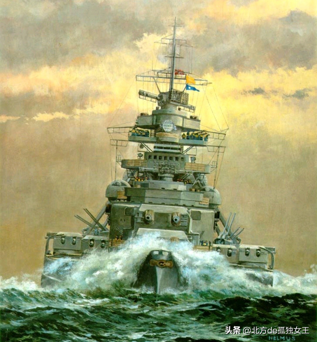 78年前大西洋上的传奇舰影:俾斯麦号敲响了三个时代的丧钟