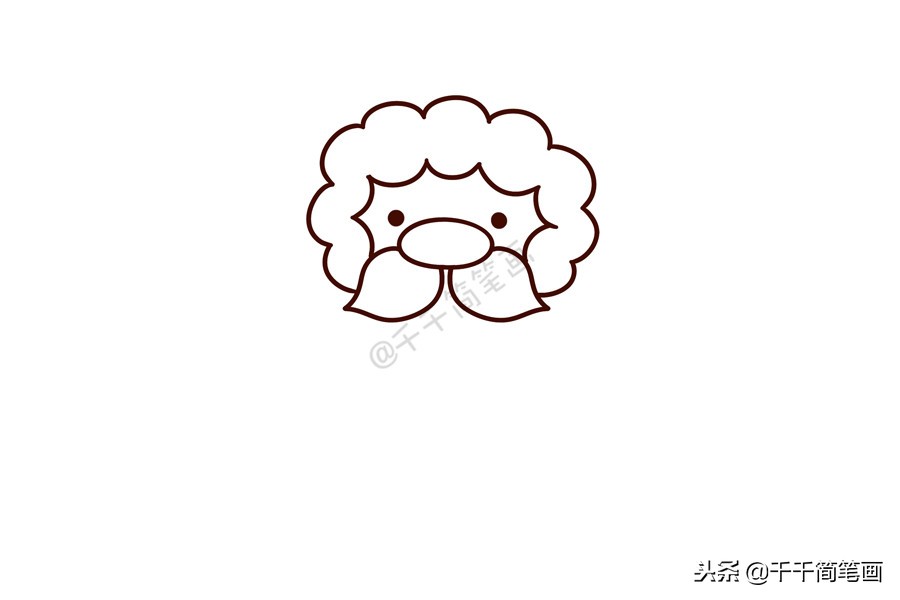 圣诞老人简笔画你收到礼物了吗,圣诞礼物盒简笔画