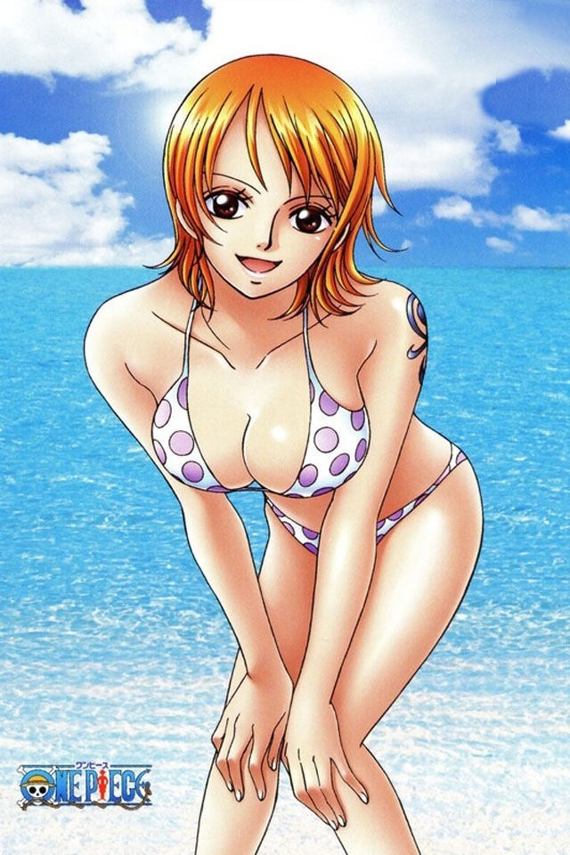 海贼王娜美静态图片,海贼王娜美自拍