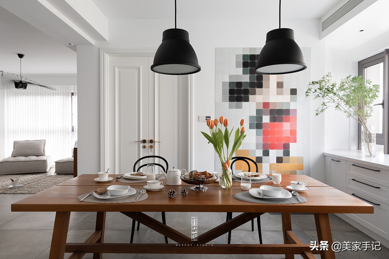 大面积留白风格装修,留白设计装修