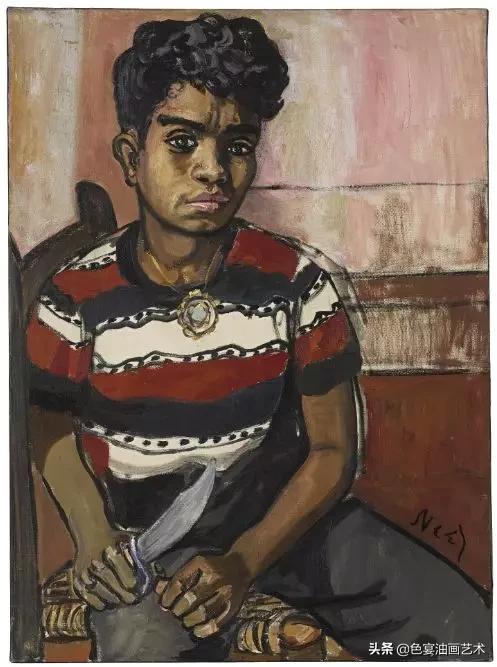 爱丽丝尼尔绘画风格,爱丽丝尼尔的画作