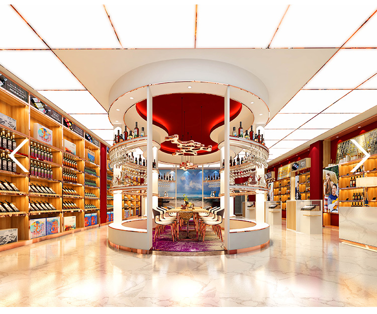 红酒专卖店一般投资多少,长城红酒40平专卖店投资费用