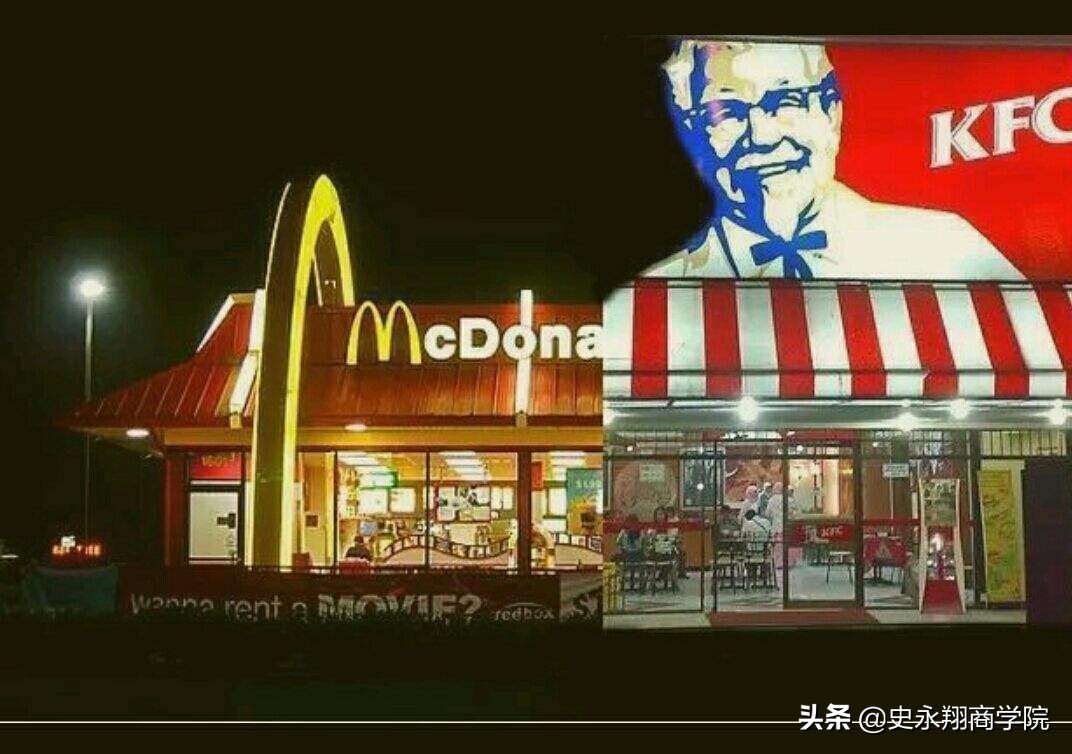 麦当劳vs肯德基市值,肯德基为什么规模比麦当劳小