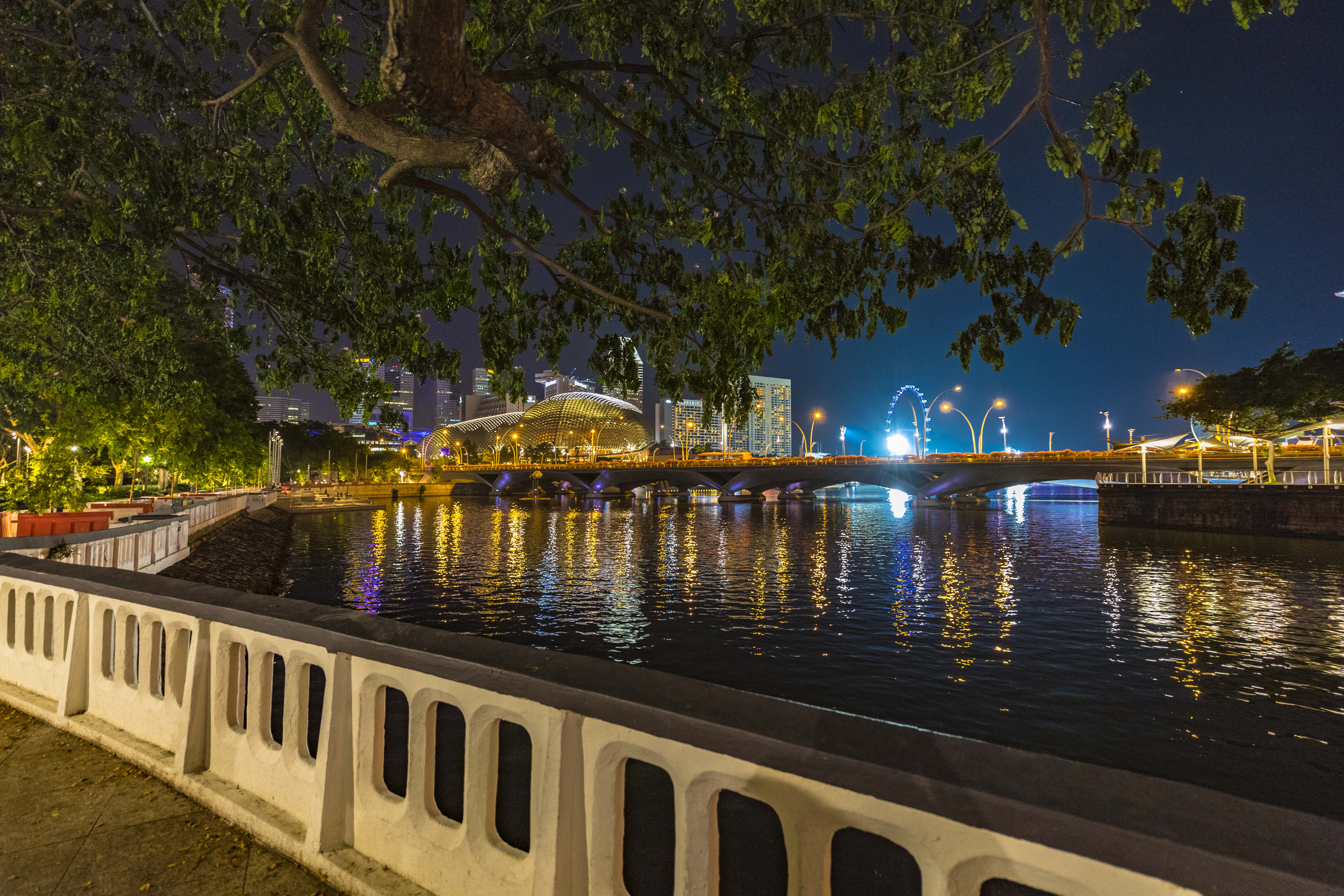 新加坡夜景旅游攻略,新加坡克拉码头夜景