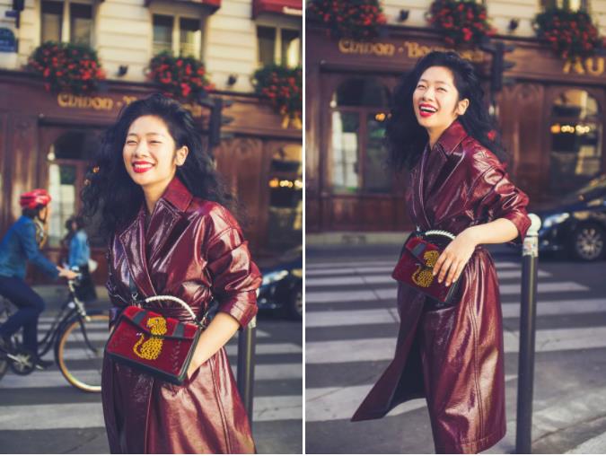 新中式红色日常穿搭,拒绝俗套的穿搭