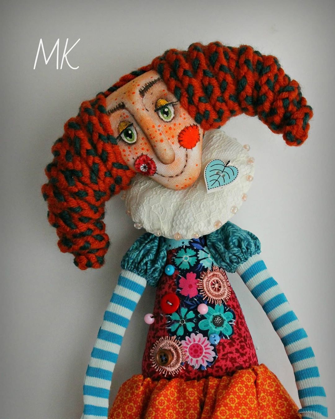 国外艺术家的布艺玩偶作品，非常有创意和想象力