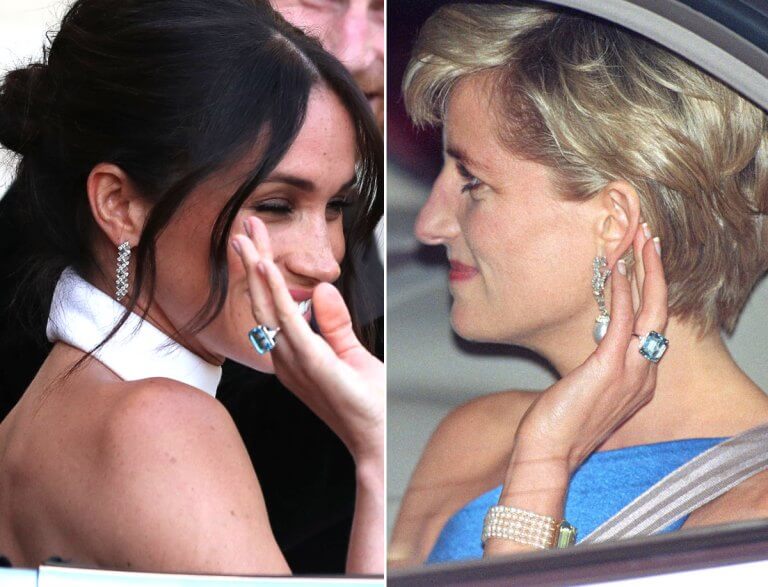 梅根戴卡地亚戒指,梅根个人珠宝