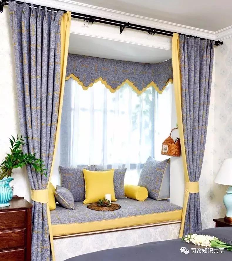 飘窗窗帘帘头极简风,飘窗窗帘帘头颜色