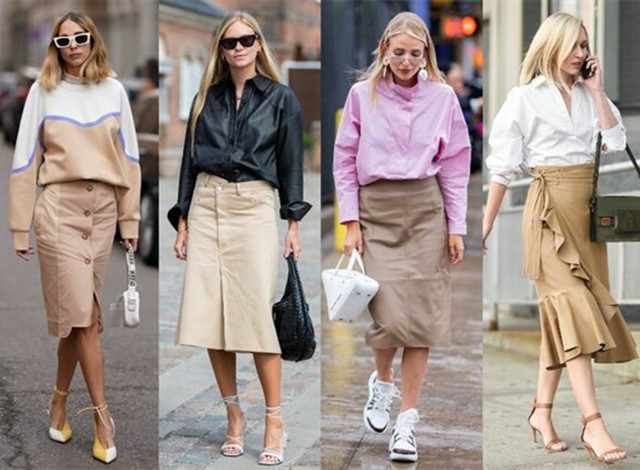 米色连衣裙怎么穿搭才好看,米色裙子怎么搭配高级感