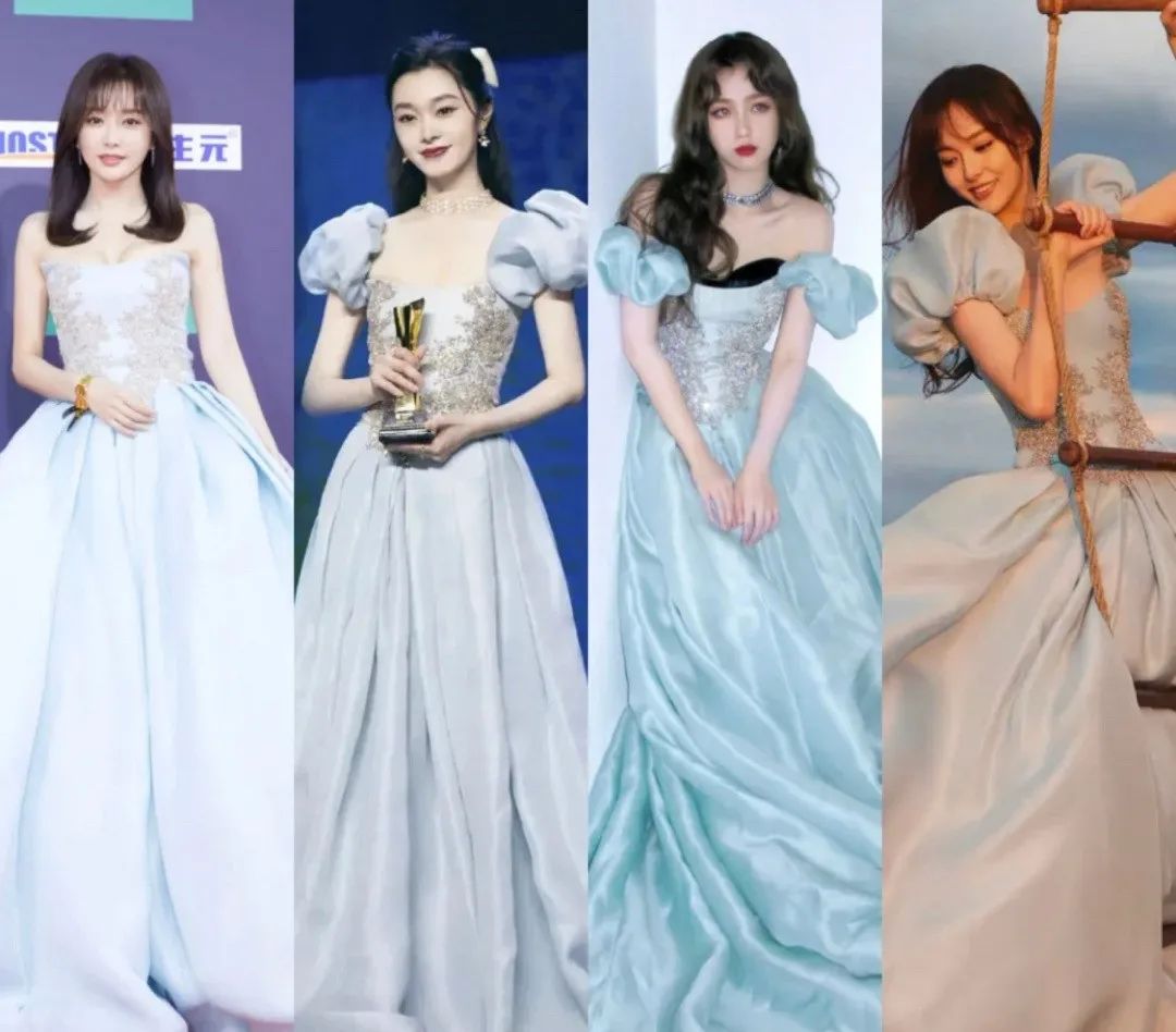 女星红毯撞衫,红毯女星难逃撞衫魔咒