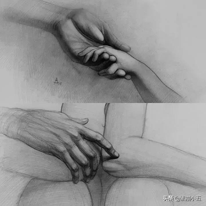 他画的素描无与伦比,他画的画栩栩如生让人拍案叫绝