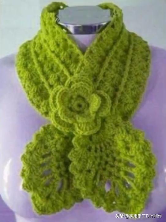 新款针织秋冬宽松披肩怎么织,针织中长款披肩