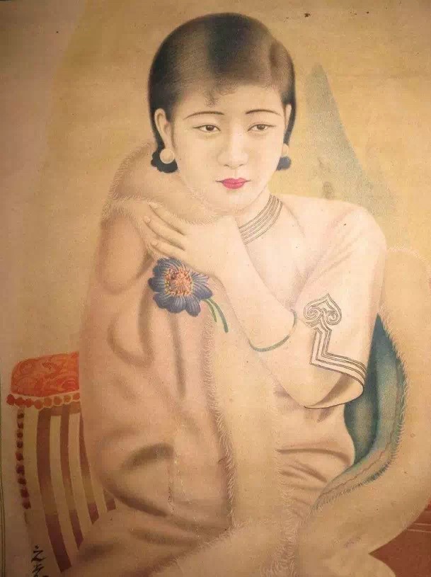 这位怪才靠画月份牌养活全家，电影皇后胡蝶都要给他做模特