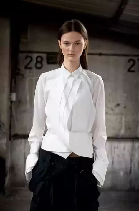 衬衫多种百变穿搭,衬衫改造创意服装设计