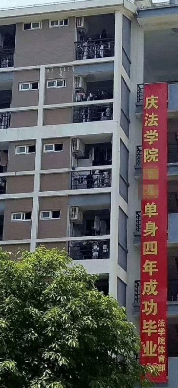 高校走心毕业标语惹哭网友,高校走心毕业季标语惹哭网友