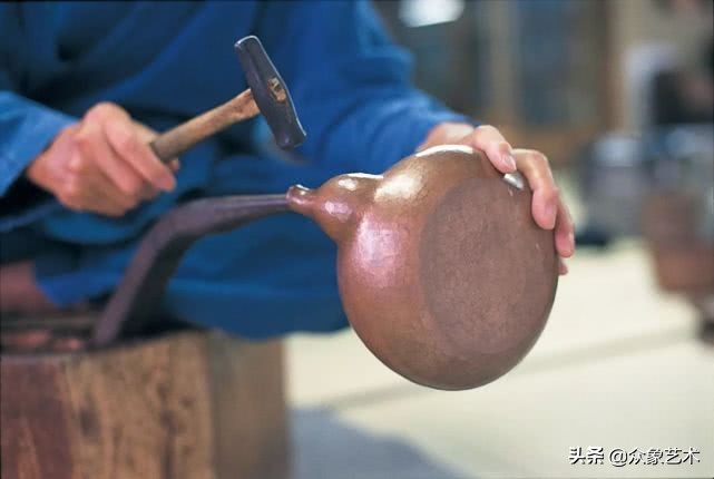 玉川堂铜器着色,匠心传承铜器