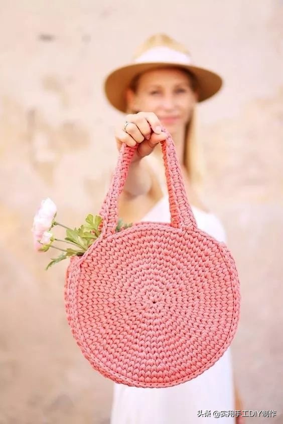 各种圆包包的钩织教程,多种漂亮包包的钩织图解