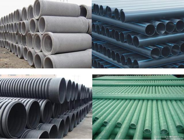 家用下水道排水管有什么种类,市政道路污水管和雨水管安装区别