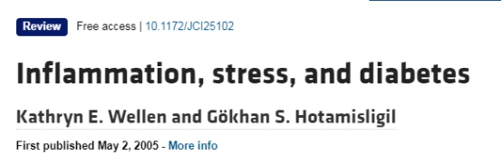 功能医学新研究：慢性炎症被严重忽视，慢性炎症与糖尿病互为因果