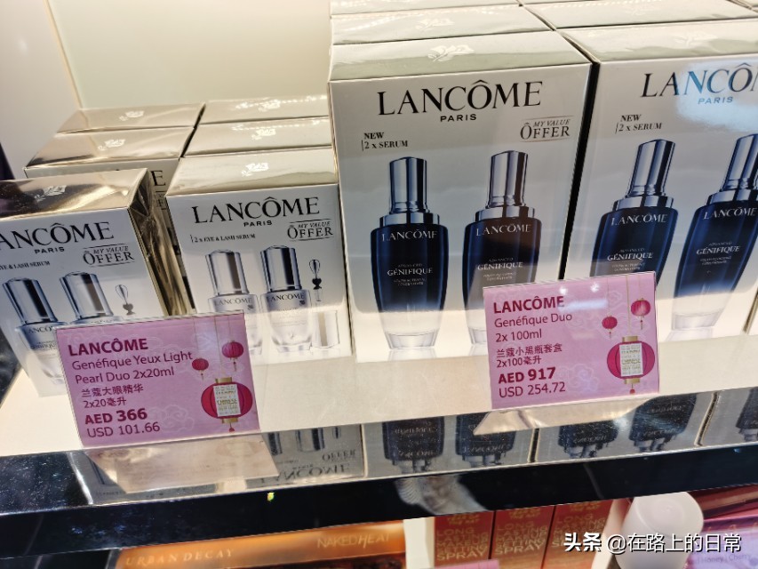 迪拜机场免税店香水价目表,迪拜机场免税店酒价格表