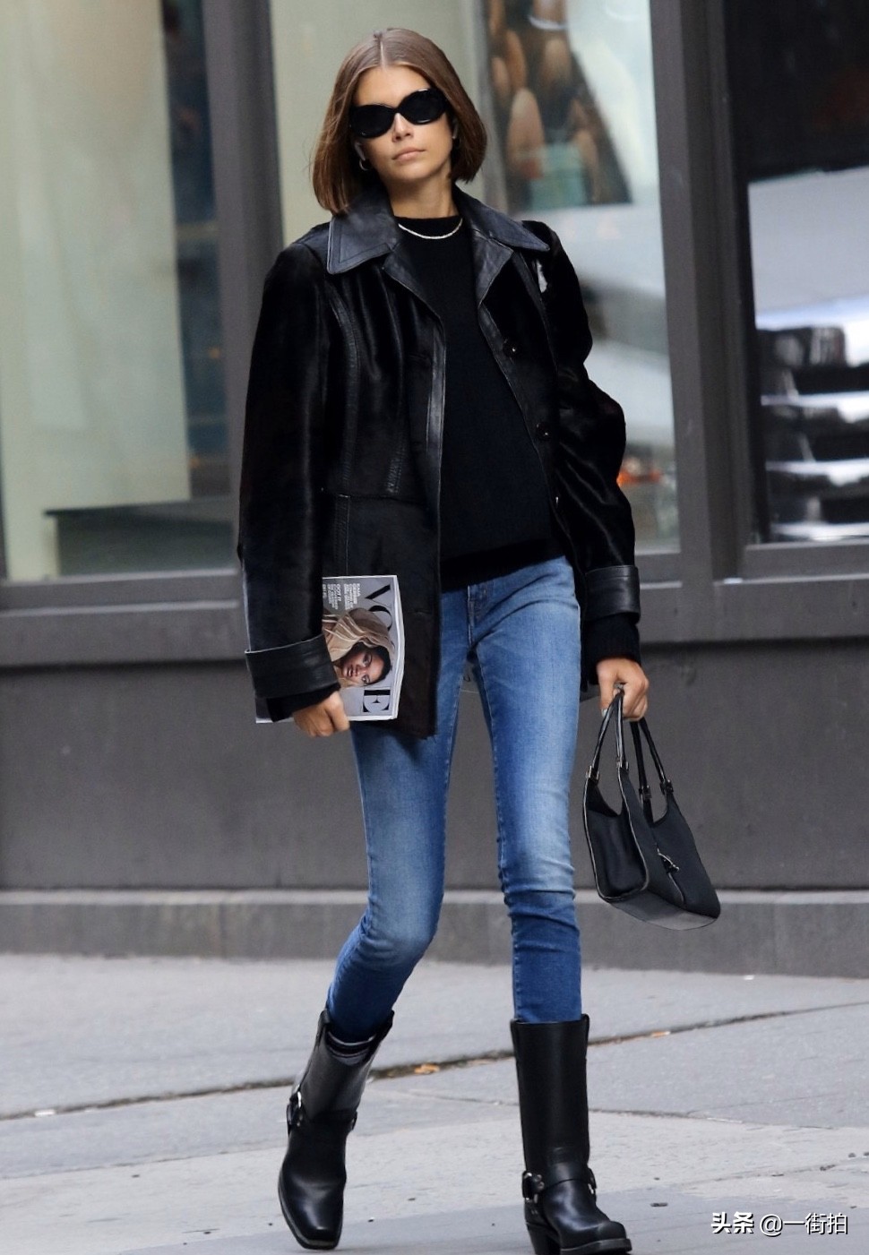 超模辛迪克劳馥裸妆,辛迪克劳馥之女kaiagerber