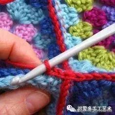 钩拼接毛毯教程,钩拼接毛毯的编织视频
