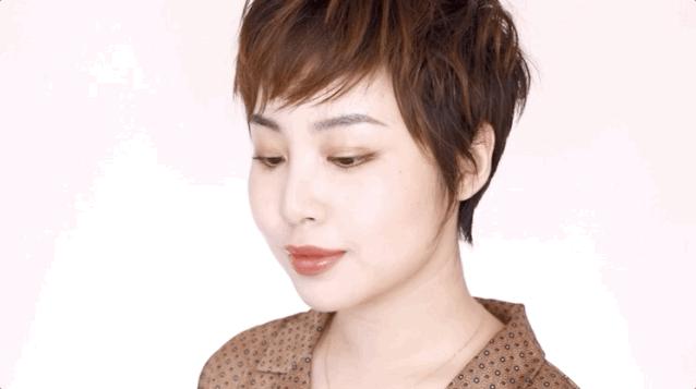 ins奶油甜杏妆,试妆如何能快速试完