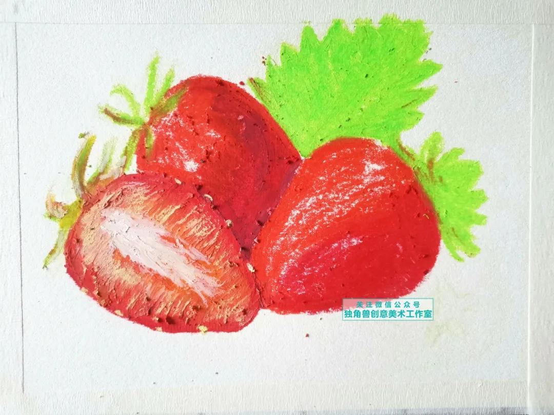 画画草莓教程可爱简单,绘画教程简单可爱草莓熊