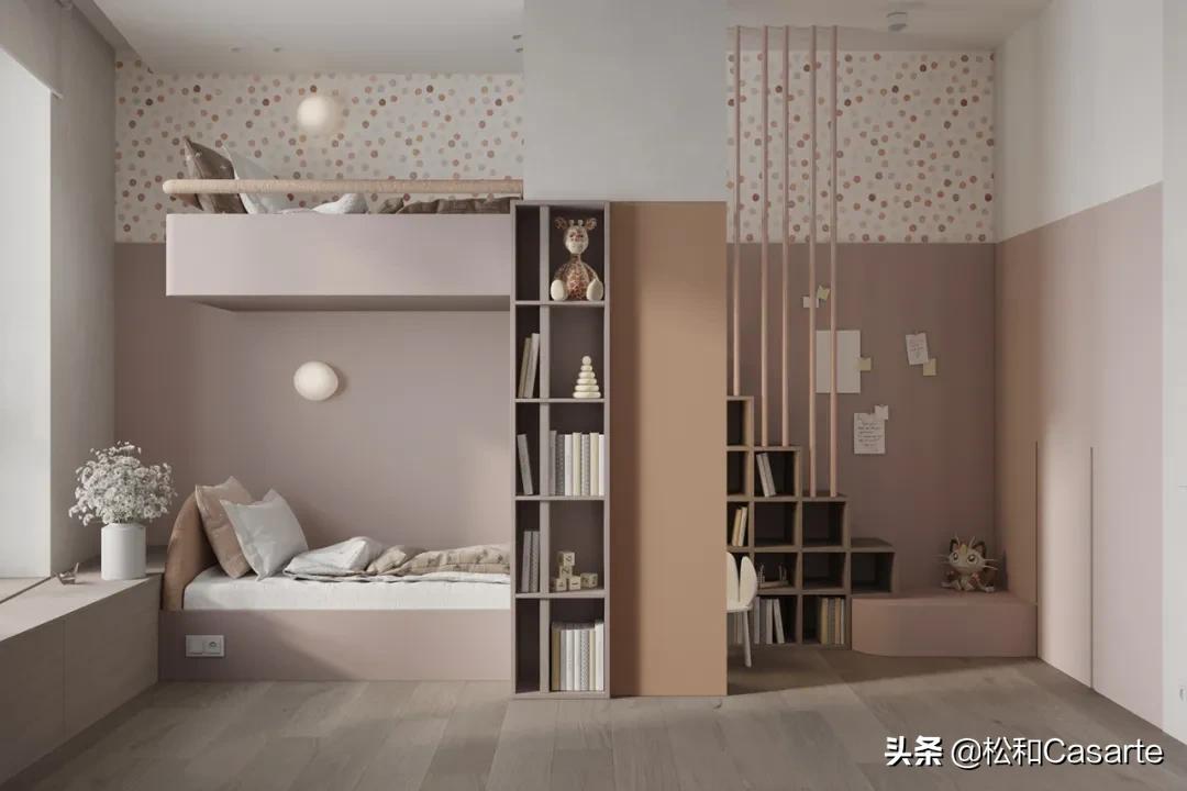 郑州带儿童房的三室一厅,三室儿童房设计图