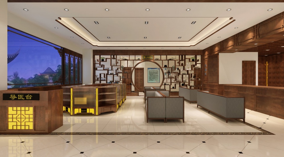 成都中医养生馆设计，六盘水中医馆