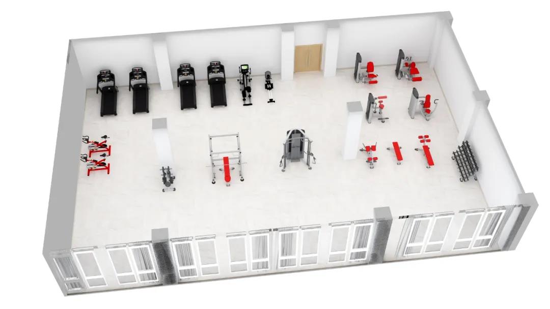 低成本的健身房配置方案,私人家庭健身房如何配置