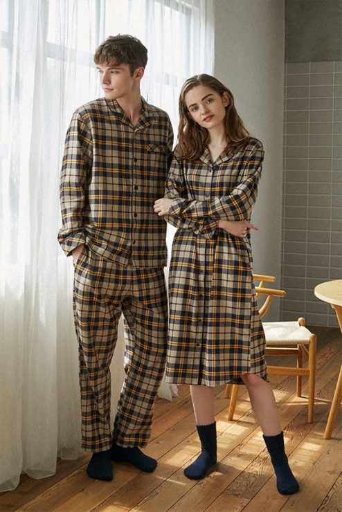 gucci联名款睡衣 (gu家高定春秋冰丝睡衣)