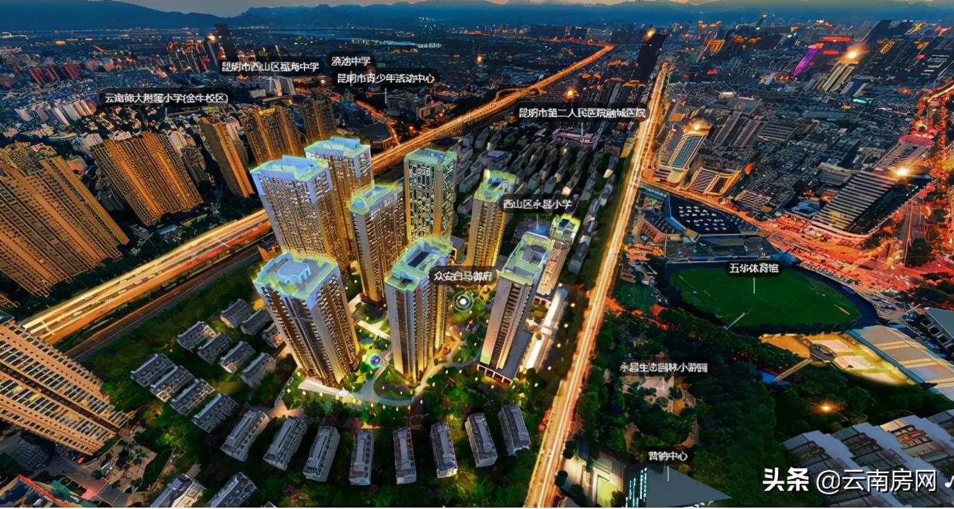 56亩地干了两年半，昆明一环新盘终于要卖了，猜猜什么价