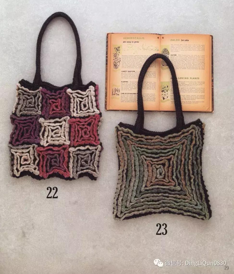 螺旋包包钩编,白狐围脖的钩编图解