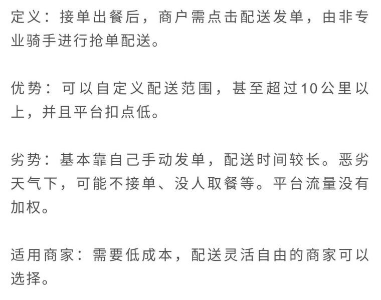新手学外卖:80%的外卖商家都不懂怎么选择配送方式