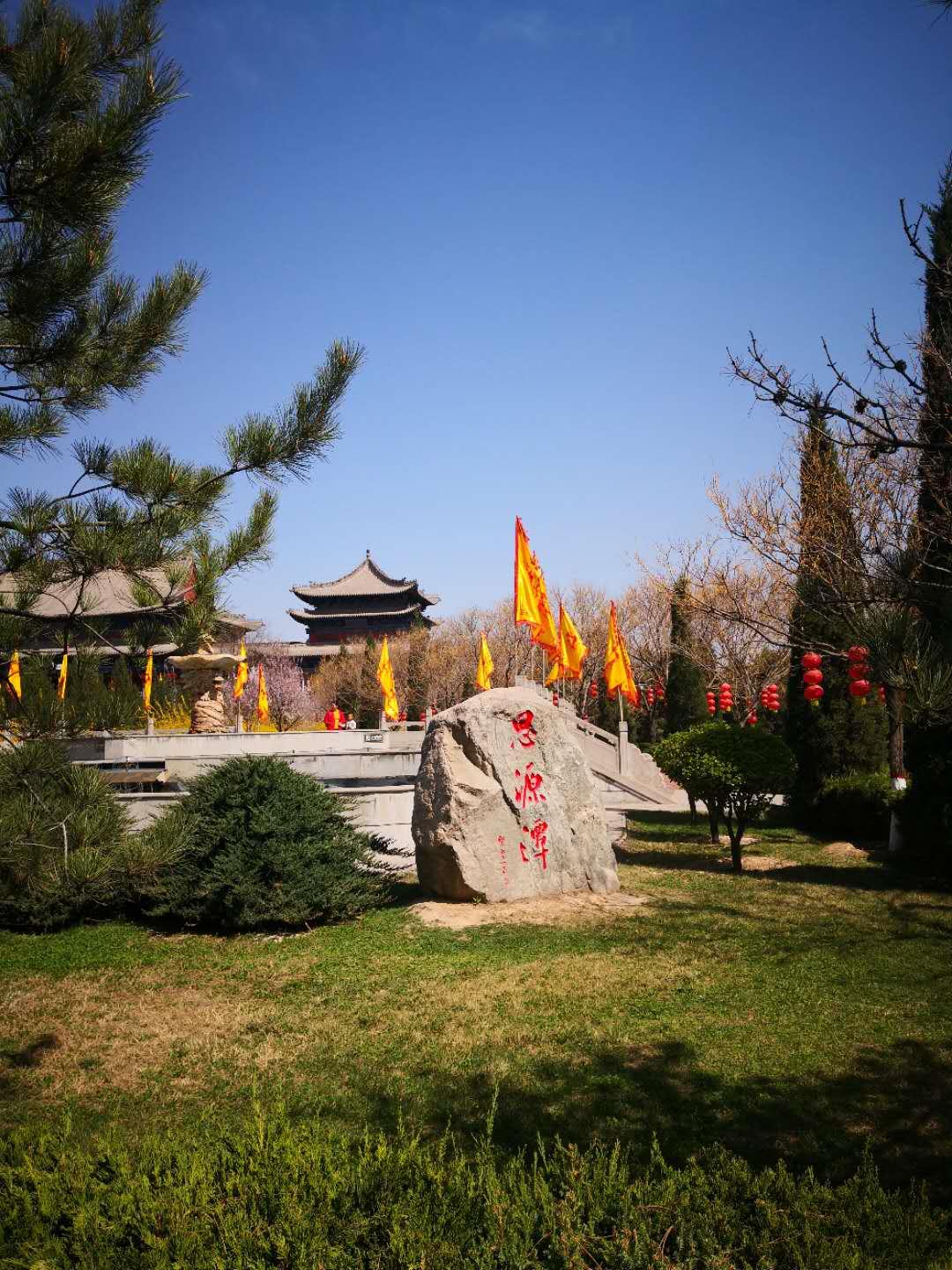 定州西关王灏,王灏庄园全景图