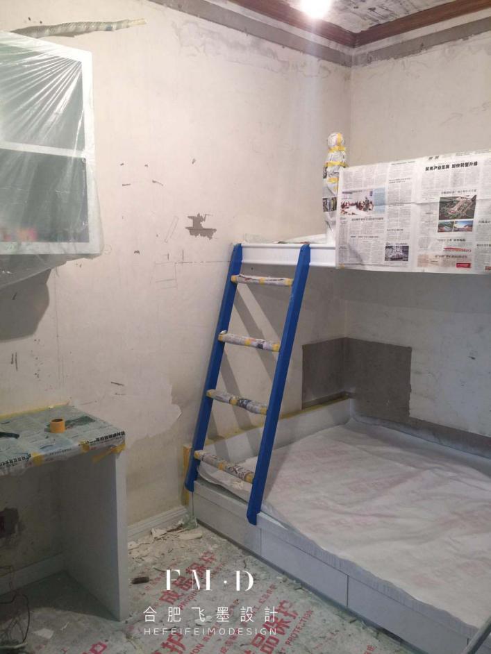 小户型木工师傅打的上下床,小户型木工打的床