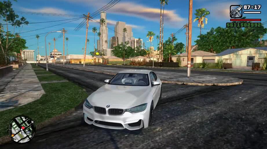 用性能怪兽体验《GTASA》重置版,CJ的手终于分开了!