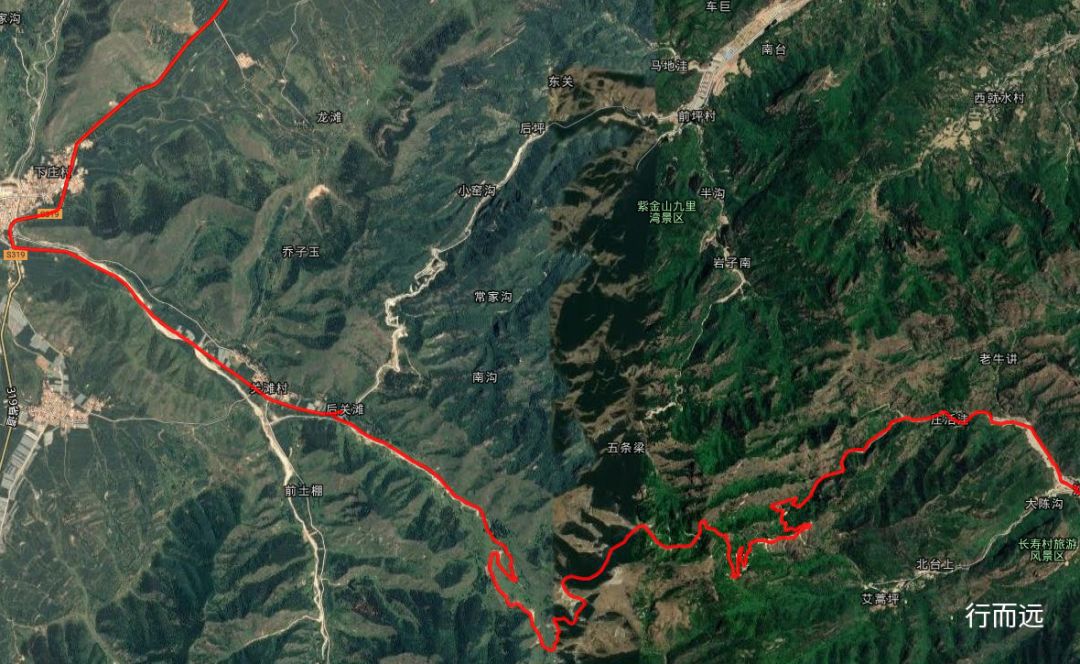 骑行夫子岭-京娘湖,穿越峻极关又进景区了,到河北是一路的美景