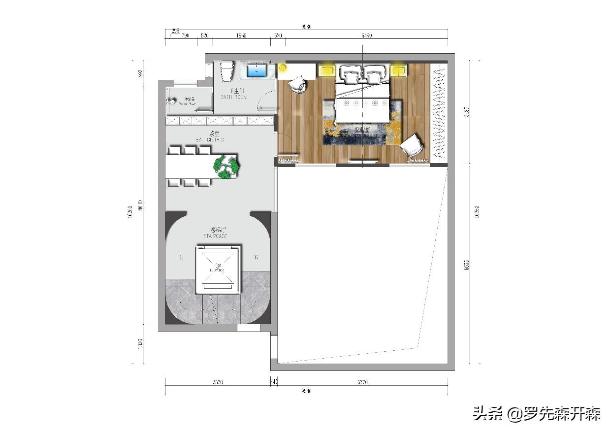 450㎡现代轻奢别墅软装设计；自然灵动，享现代雅士
