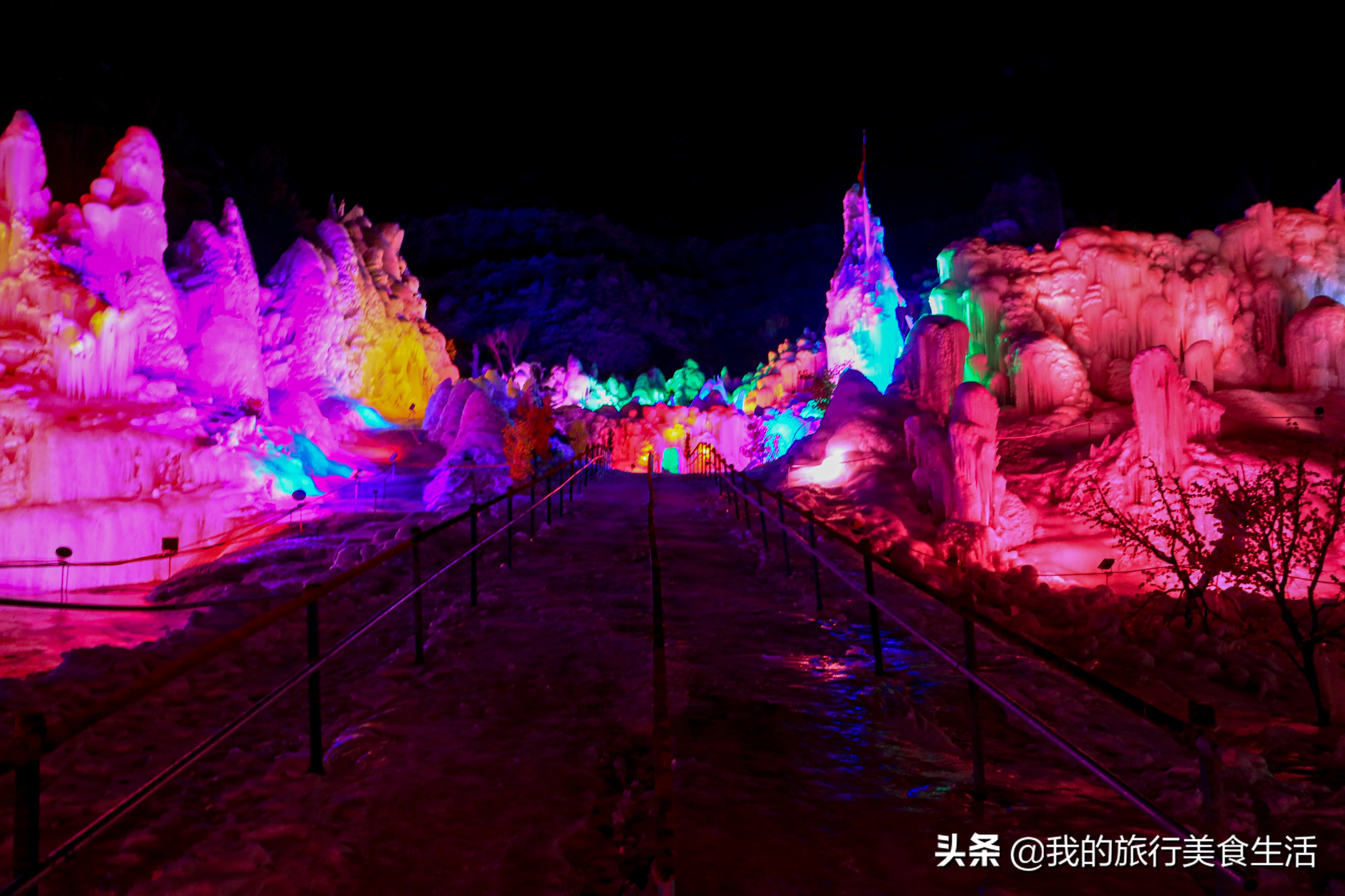 太原在哪看冰瀑布,太原冰川瀑布