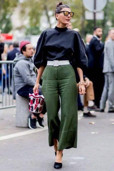 小个子腰带装穿搭150显高,矮个子怎么系腰带显高显瘦