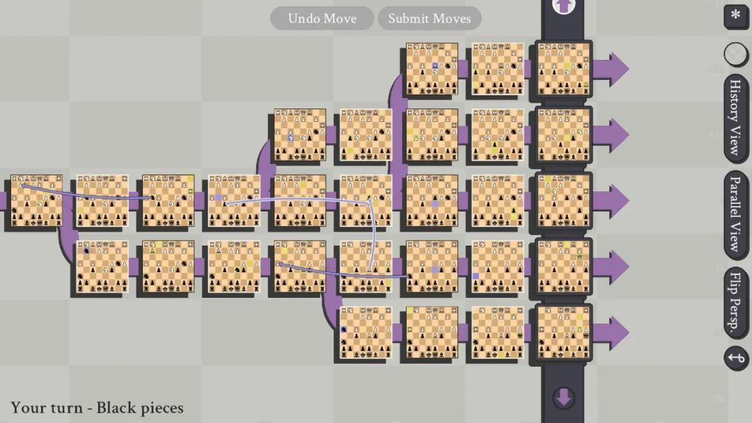 五维国际象棋规则,三维国际象棋和五维国际象棋