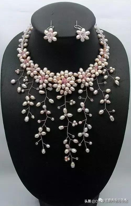 用珠子穿出漂亮的手链和项链花样,复古珠子手链教程