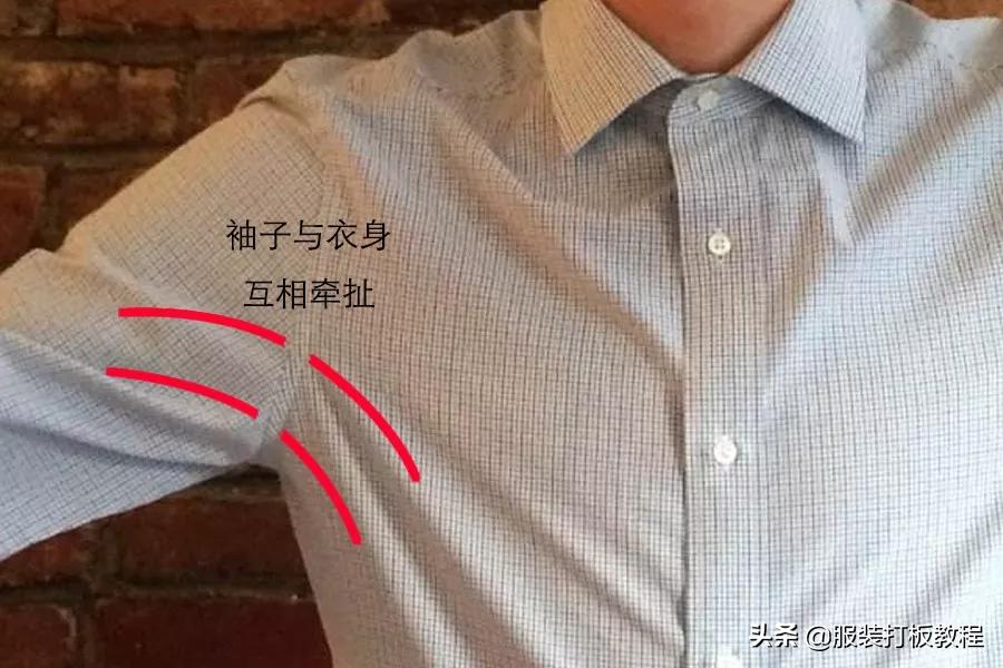 衬衫袖叉如何放码,衬衫袖排怎么上比较快