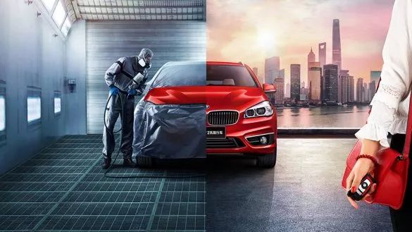 宝马喷漆喷成铝合金,宝马喷漆到4s店有必要吗