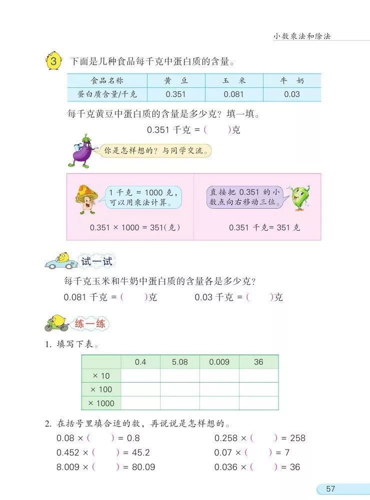 苏教版数学五年级上册电子课本(高清可*载下**),暑假预习用