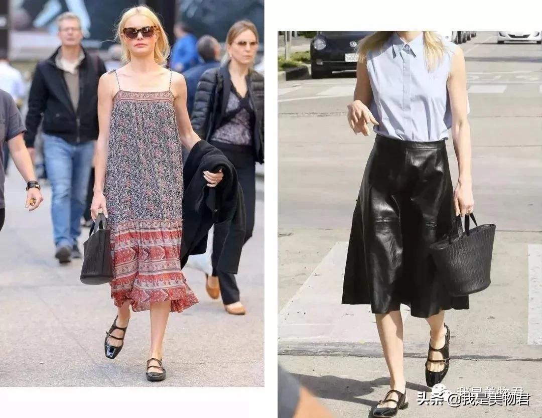 复古玛丽珍轻奢名媛风鞋子,复古风玛丽珍鞋穿搭